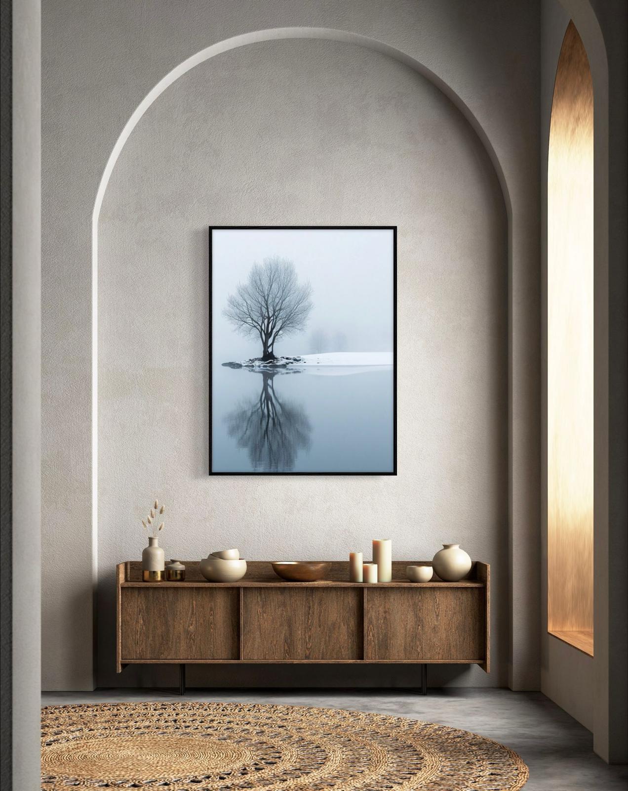 Canvas Prints, Art Space, Misty, Poster Prints