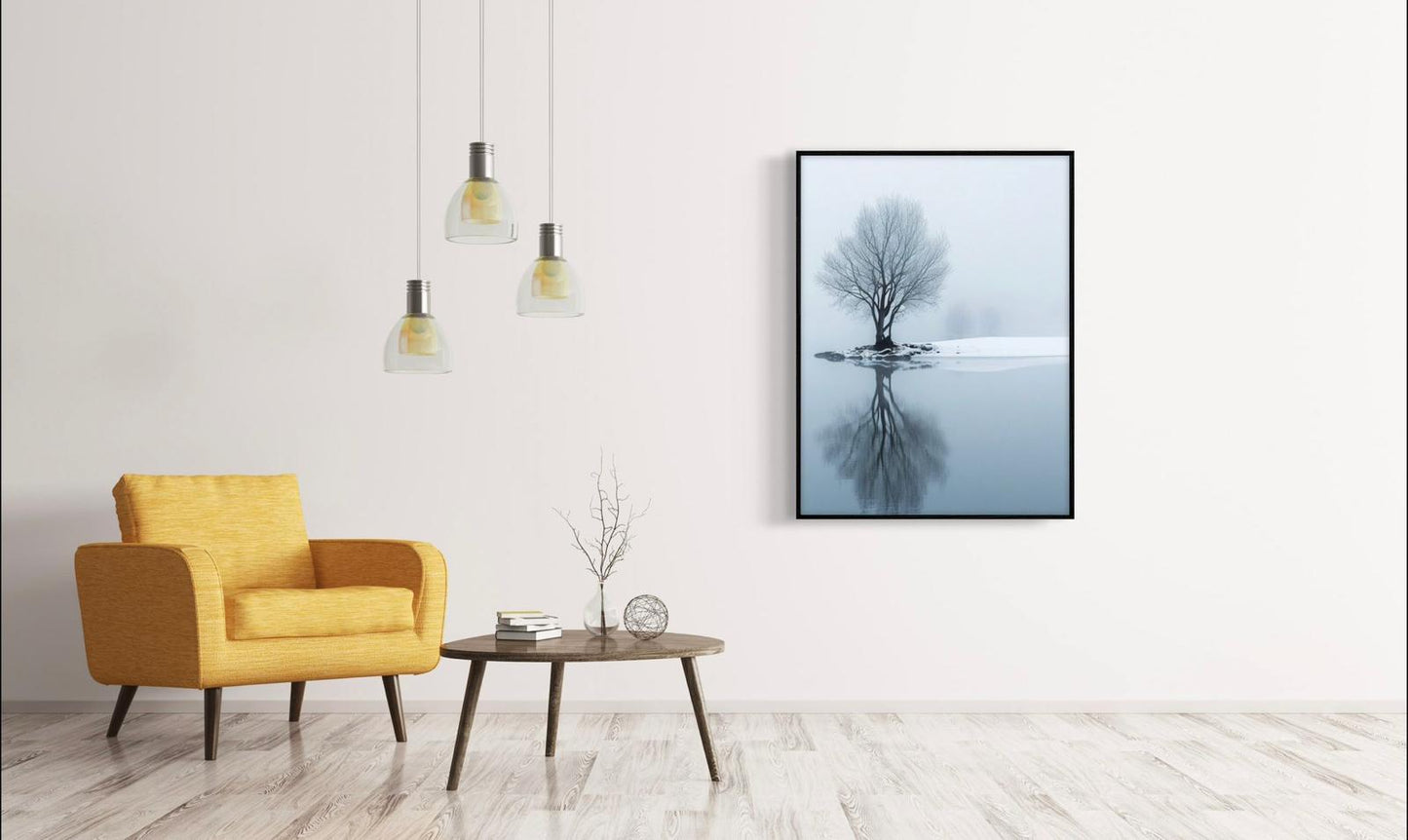 Canvas Prints, Art Space, Misty, Poster Prints