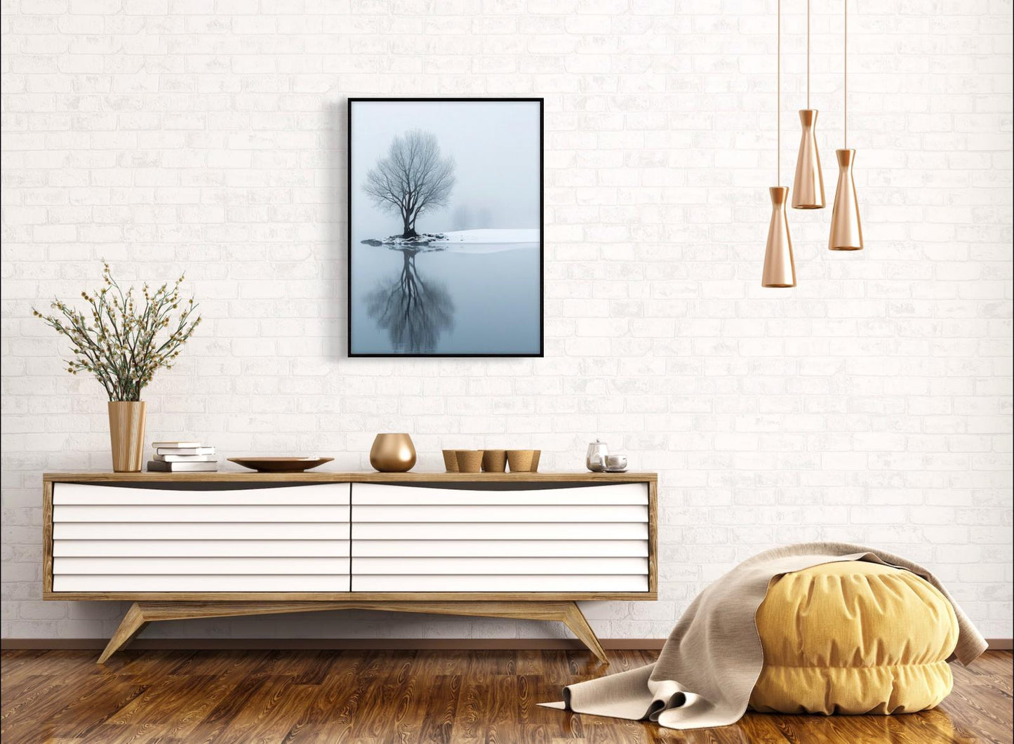 Canvas Prints, Art Space, Misty, Poster Prints
