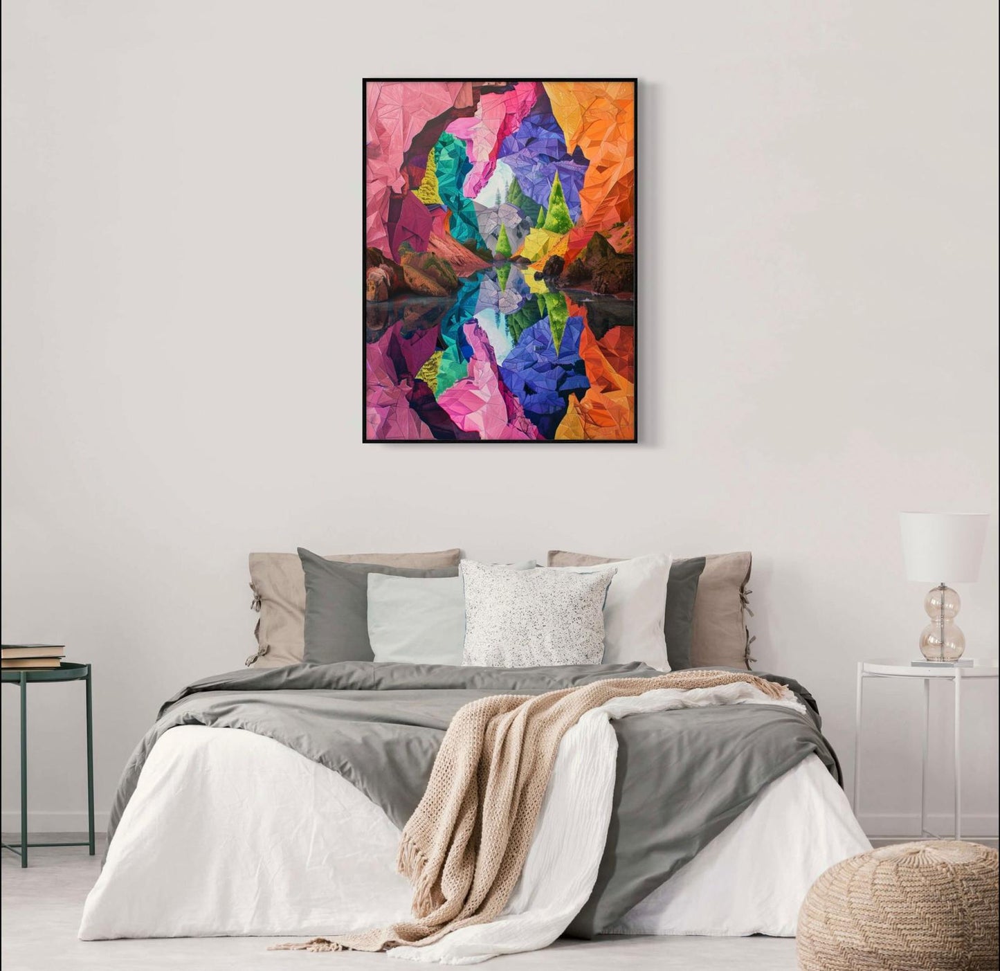 Canvas Prints, Art Space, Rainbow, Poster Prints