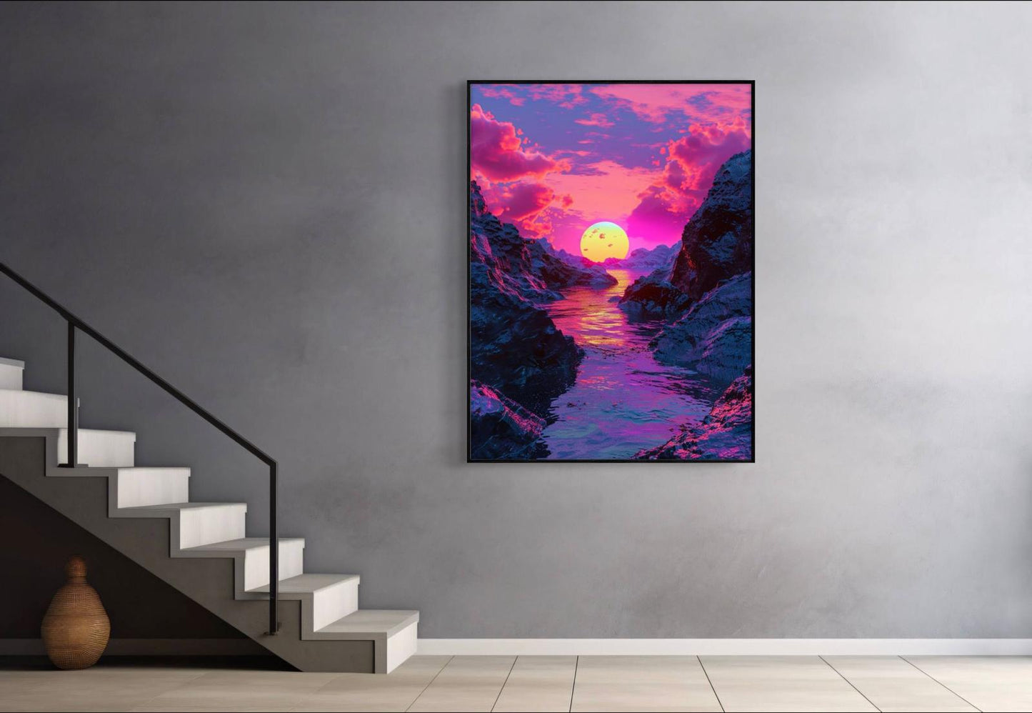 Canvas Prints, Art Space, Imagination, Sunset, Poster Prints