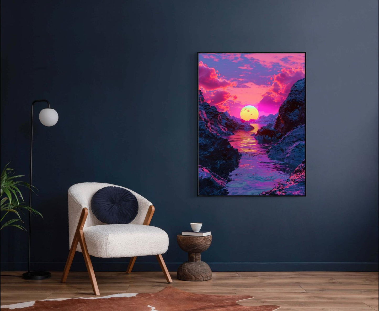 Canvas Prints, Art Space, Imagination, Sunset, Poster Prints