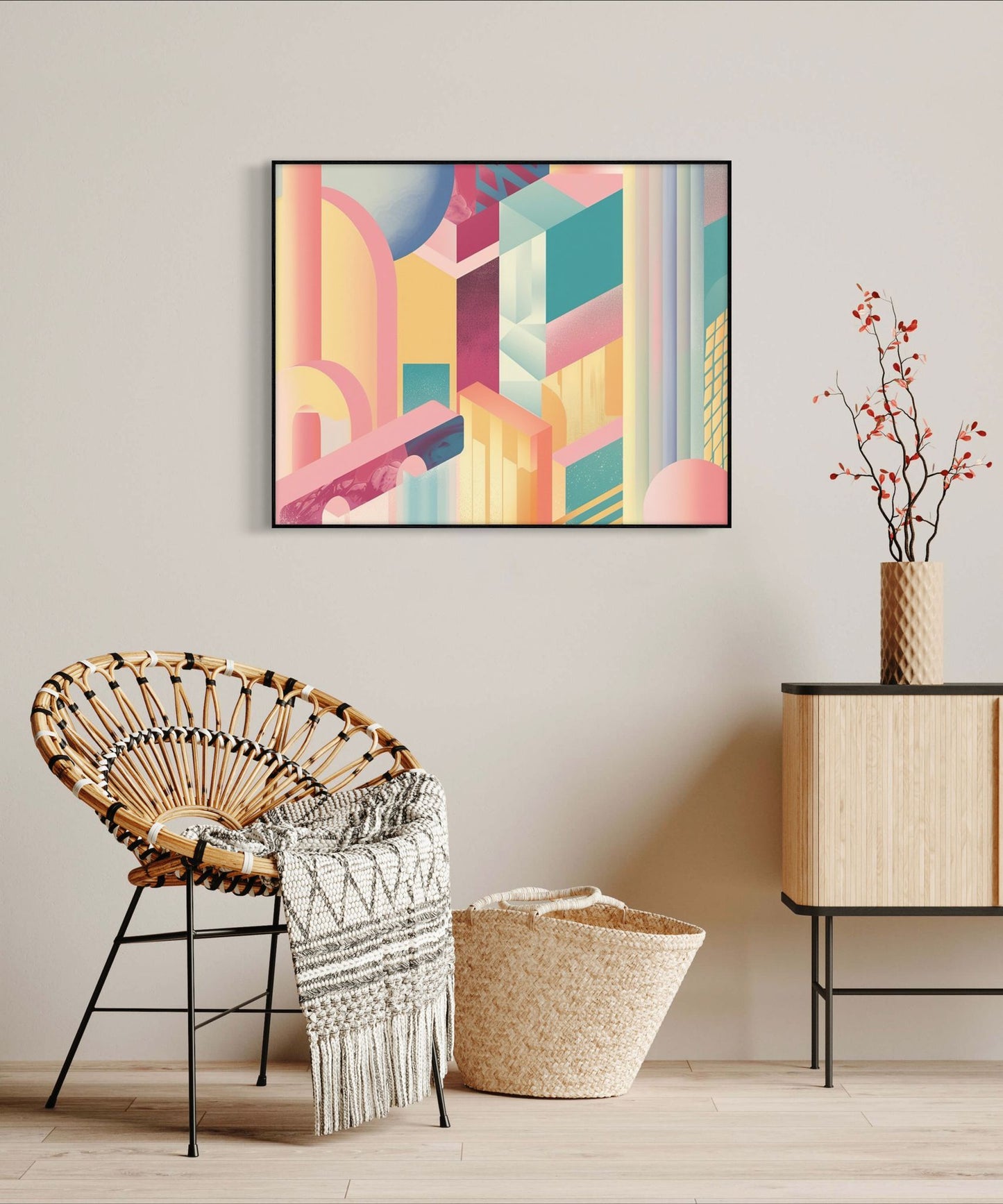 Canvas Prints, Art Space, Abstract, Poster Prints