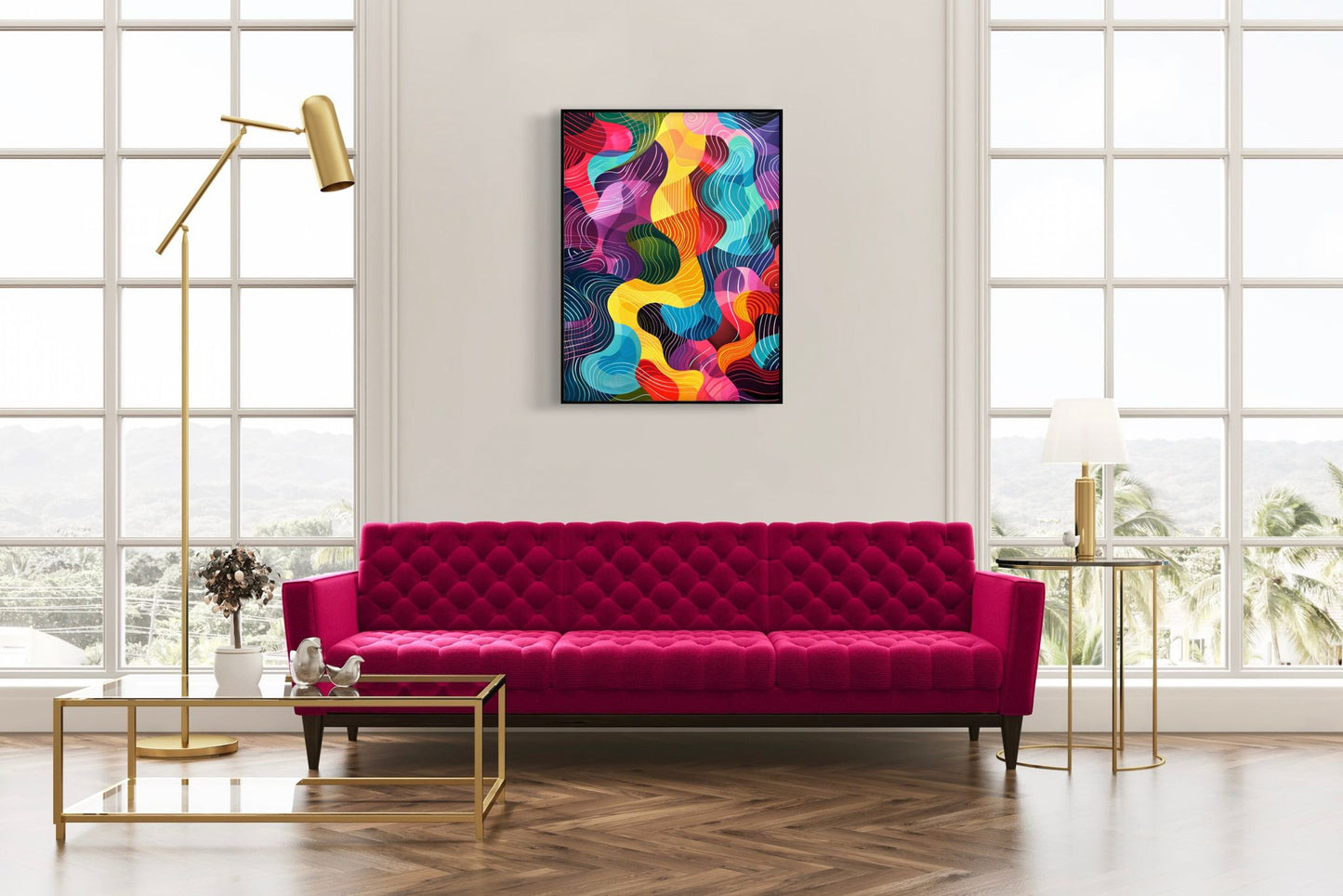 Canvas Prints, Art Space, Abstract, Poster Prints