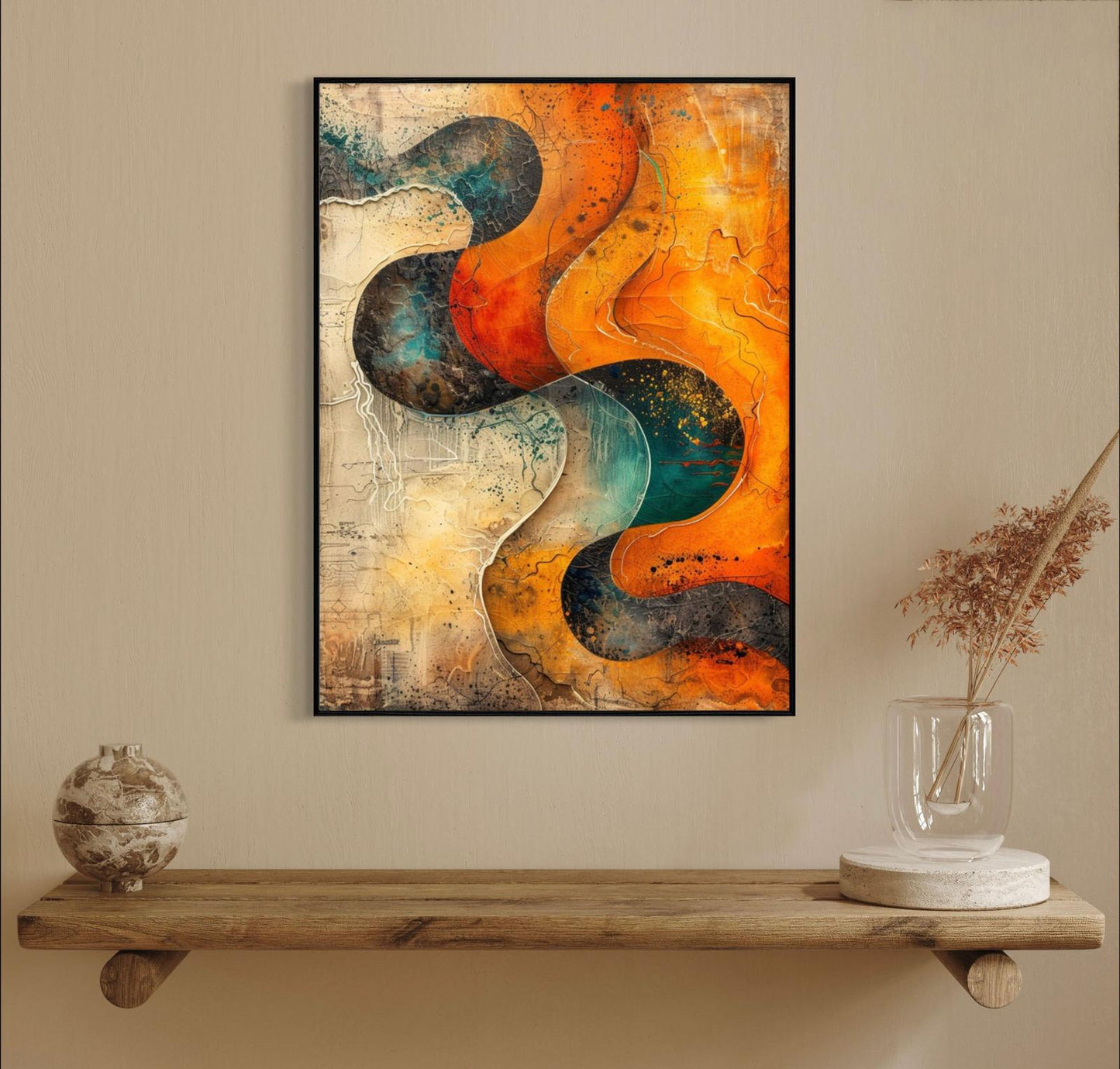 Canvas Prints, Art Space, Abstract, Poster Prints