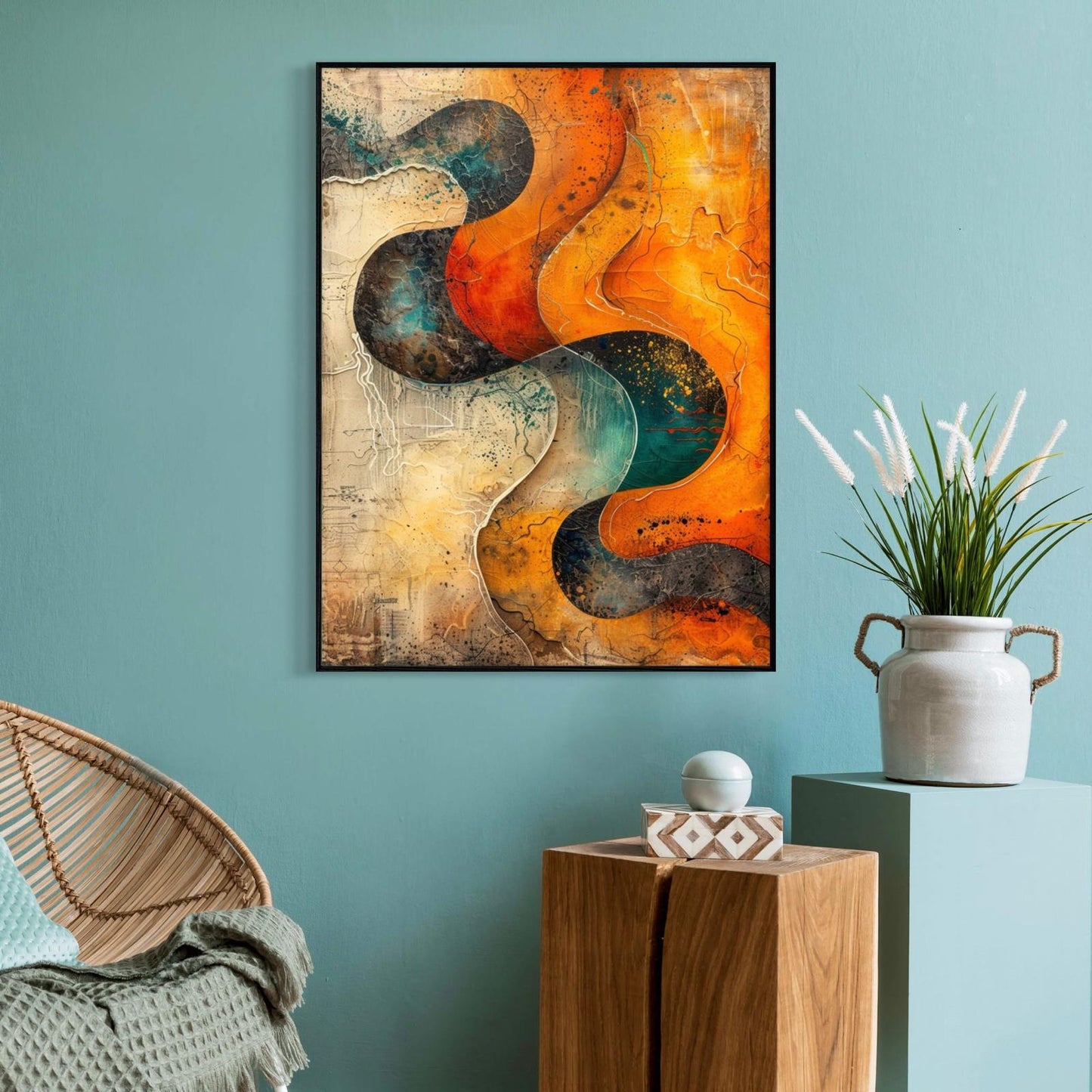 Canvas Prints, Art Space, Abstract, Poster Prints
