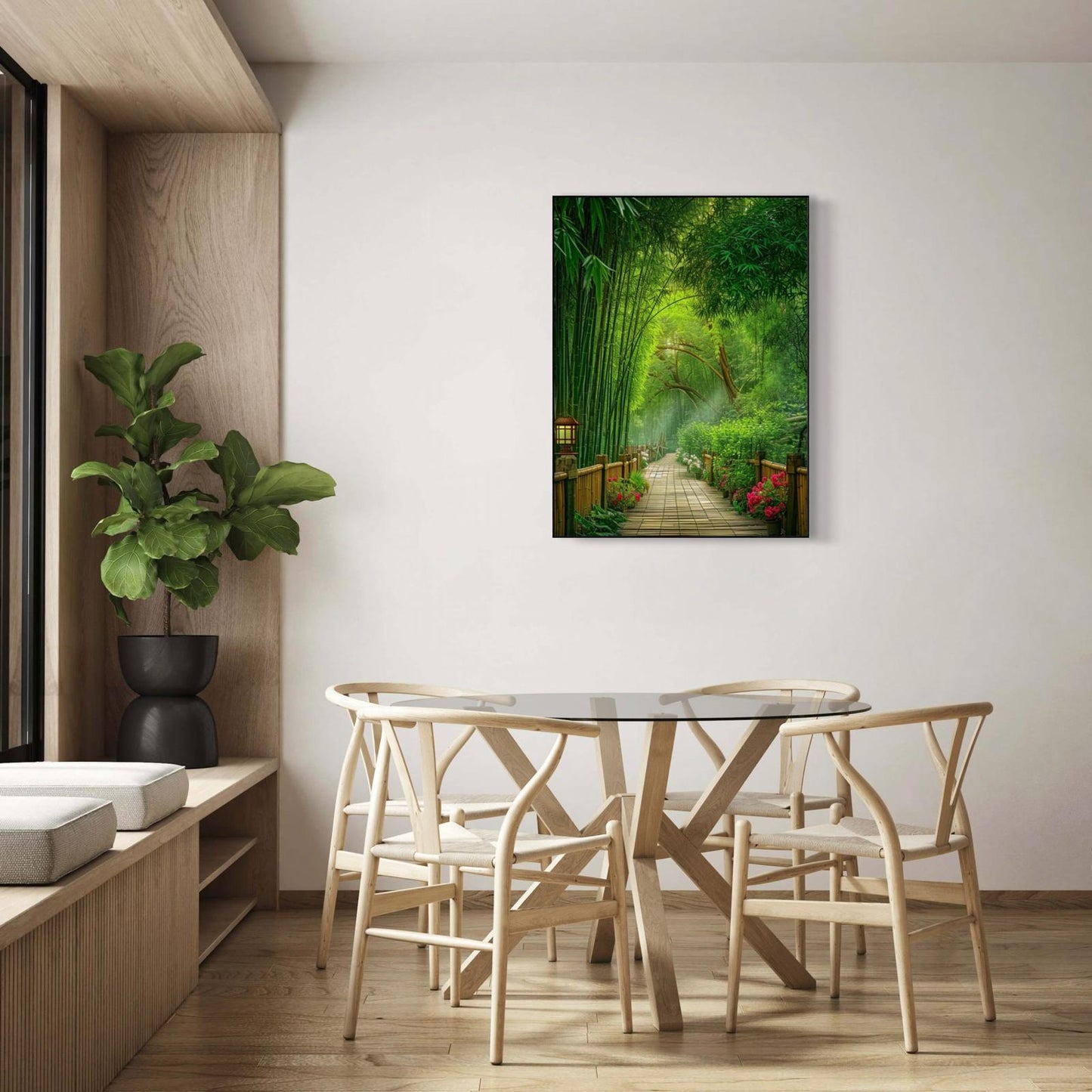 Canvas Prints, art space, Bamboo Forest, Poster Prints