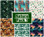 Nature Pack 1: Seamless Patterns