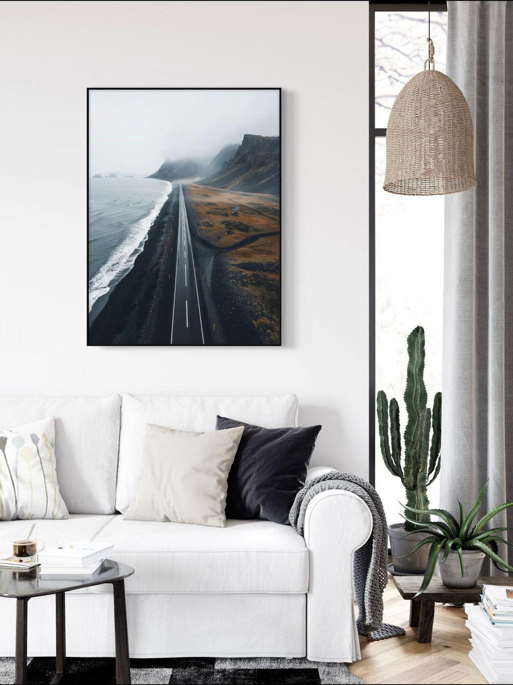 Canvas Print, Art Space, Long Road, Poster Prints