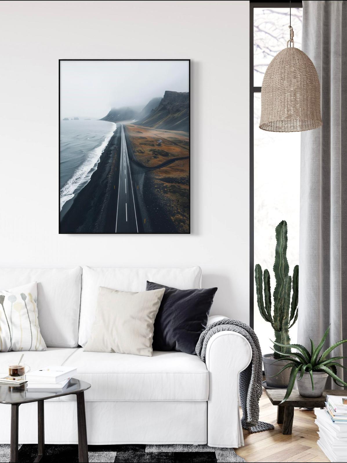 Canvas Print, Art Space, Long Road, Poster Prints