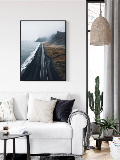 Canvas Print, Art Space, Long Road, Poster Prints