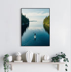 Canvas Prints, Art Space, Paddleboarding, Poster Prints
