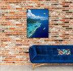 Canvas Print, Art Space, Paraglider, Poster Prints