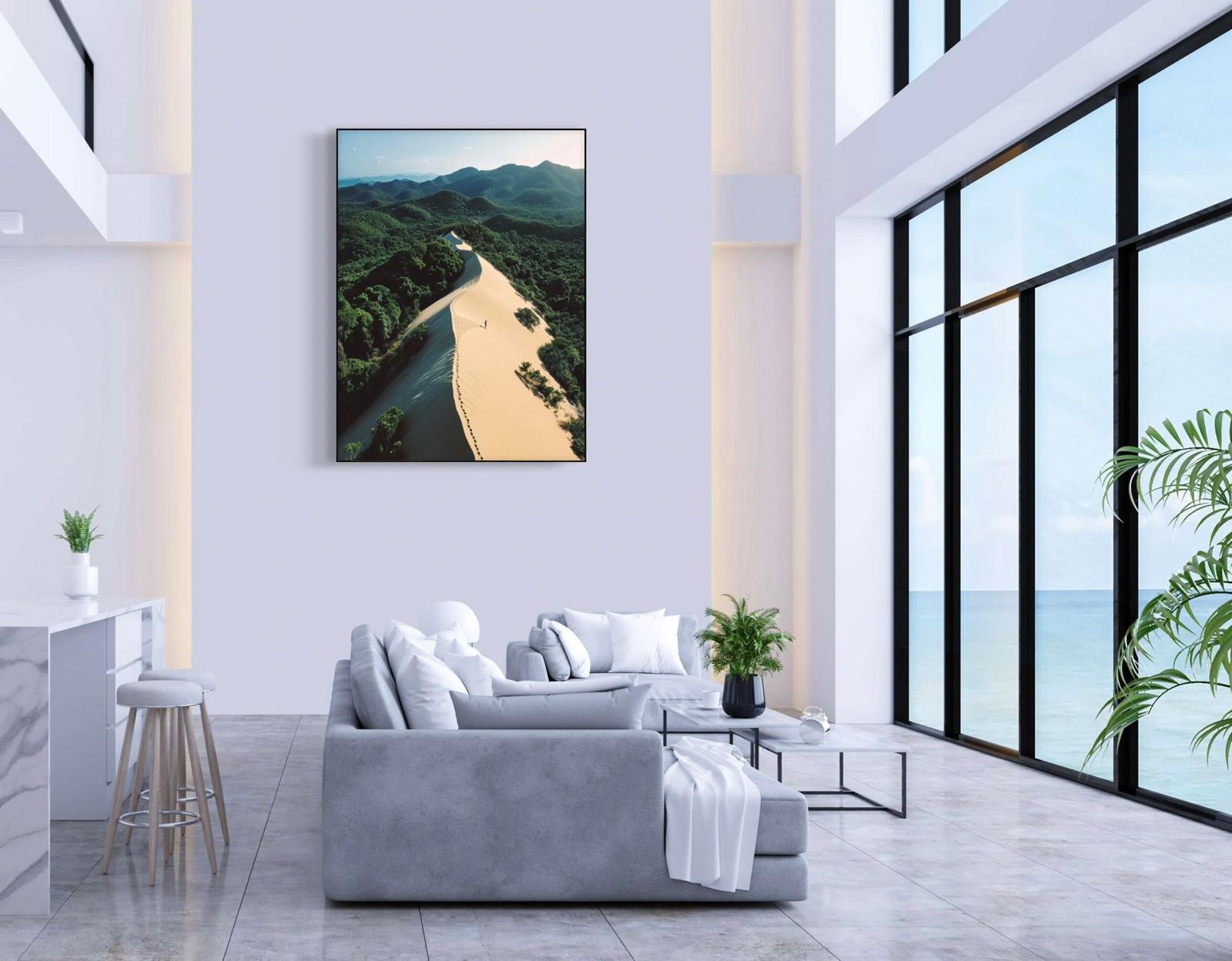 Canvas Prints, Art Space, Sand Dune, Poster Prints