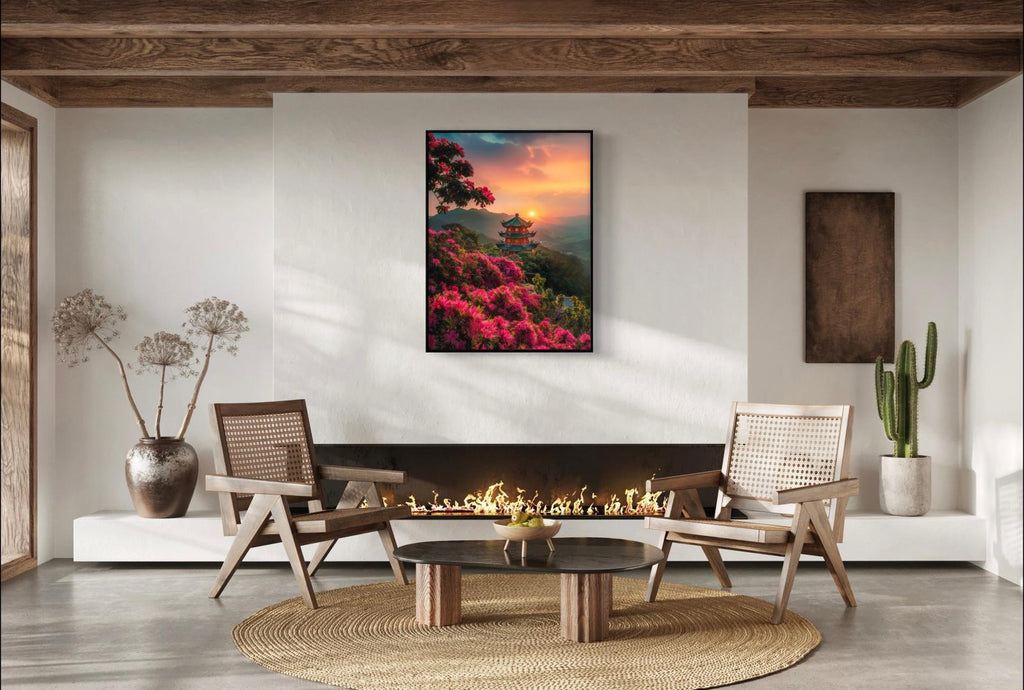Canvas Print, Art Space, Temple, Poster Print