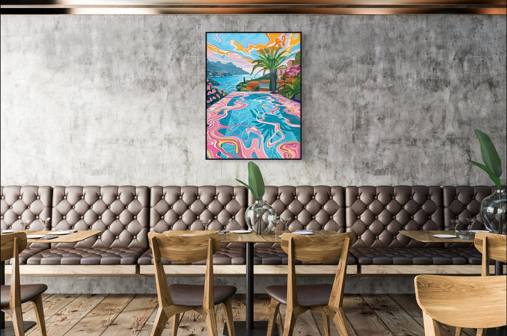 Canvas Prints, Art Space, Palm trees, Poster Prints