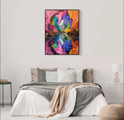 Canvas Prints, Art Space, Rainbow, Poster Prints