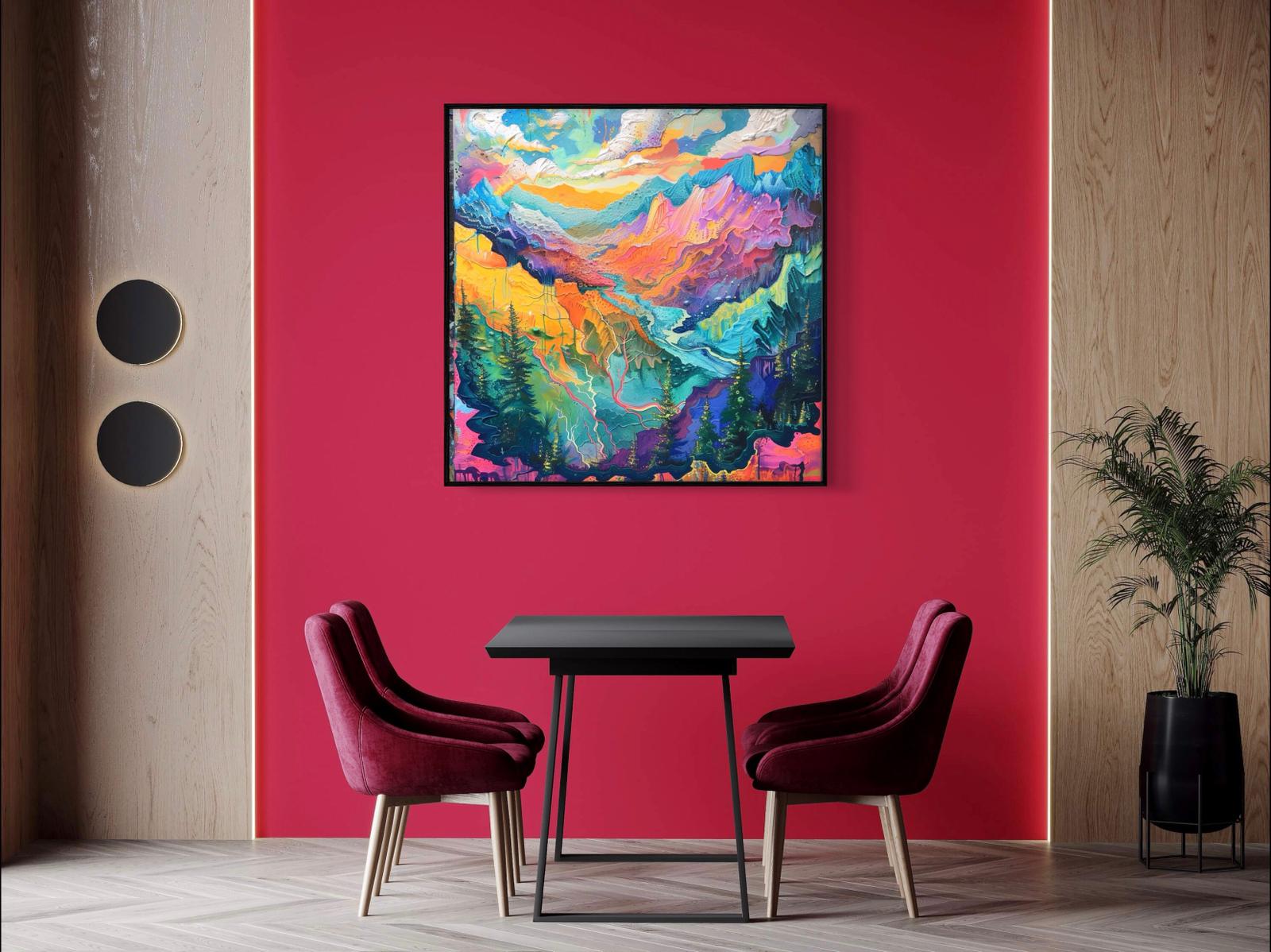 Canvas Prints, Art Space, Mountains, Poster Prints
