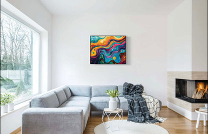Canvas Prints, Art Space, Abstract, Poster Prints
