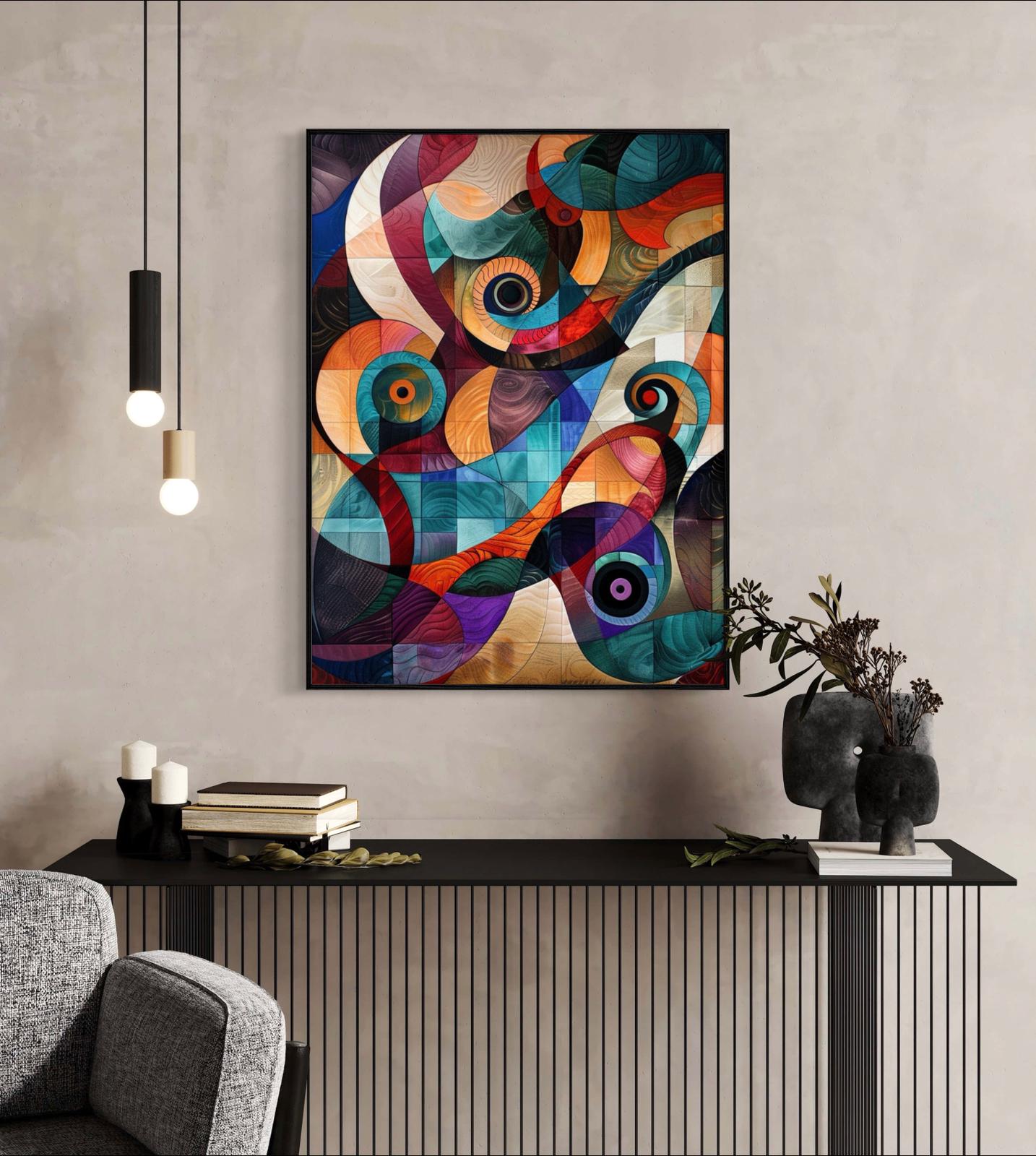 Canvas Prints, Art Space, Abstract, Poster Prints