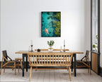 Canvas Prints, Art Space, Turtle, Mangroves, Poster Prints