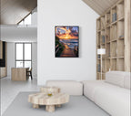 Canvas Prints, Art Space, Beach, Sunrise, Poster Prints